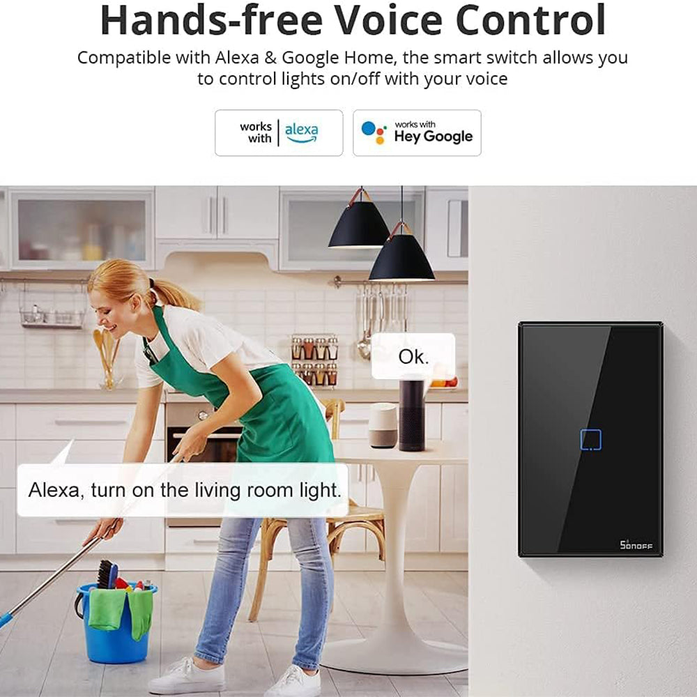 Sonoff TX T3-US-3C Black Series WiFi 