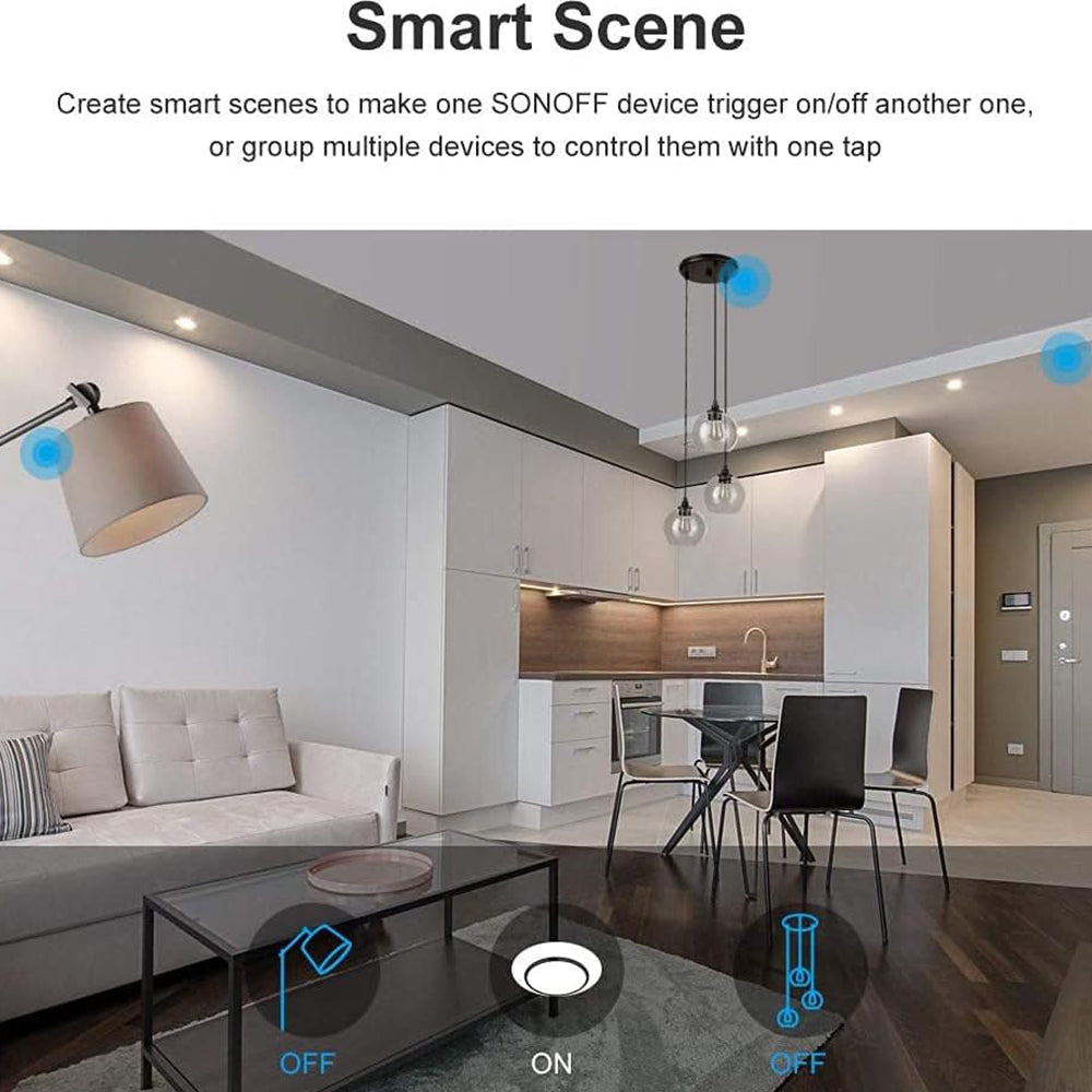 مفتاح حائط واي فاي سونوف TX T3-US-3C - أسود