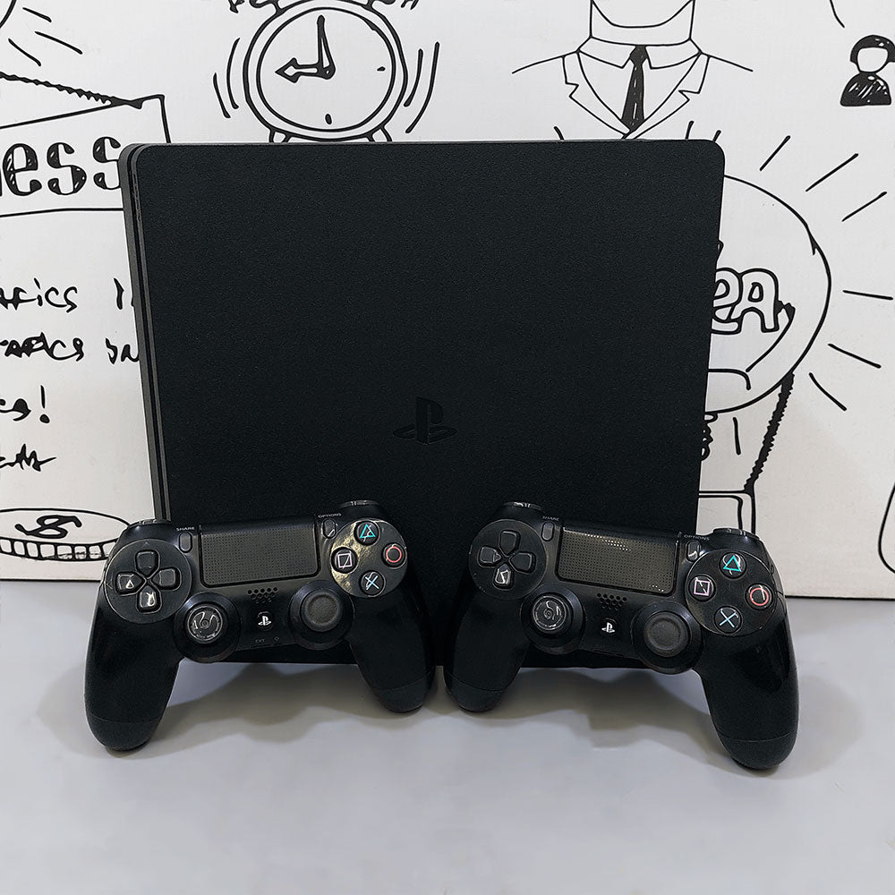 Sony PS4 Slim Console 500GB + Dualshock Wireless Controller Ver