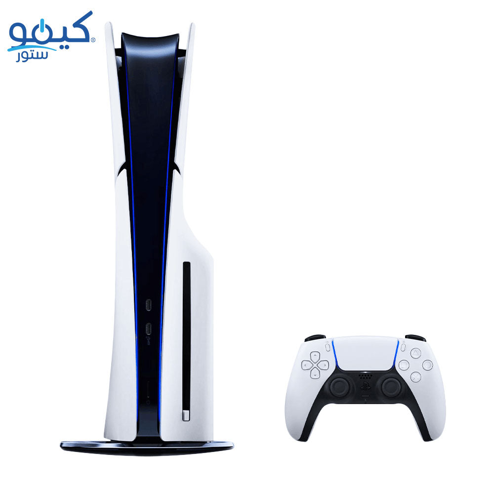 كونسول سوني بلايستيشن 5 CFI-2016 (اصدار اقراص مدمجة) 1 تيرابايت SSD - أبيض