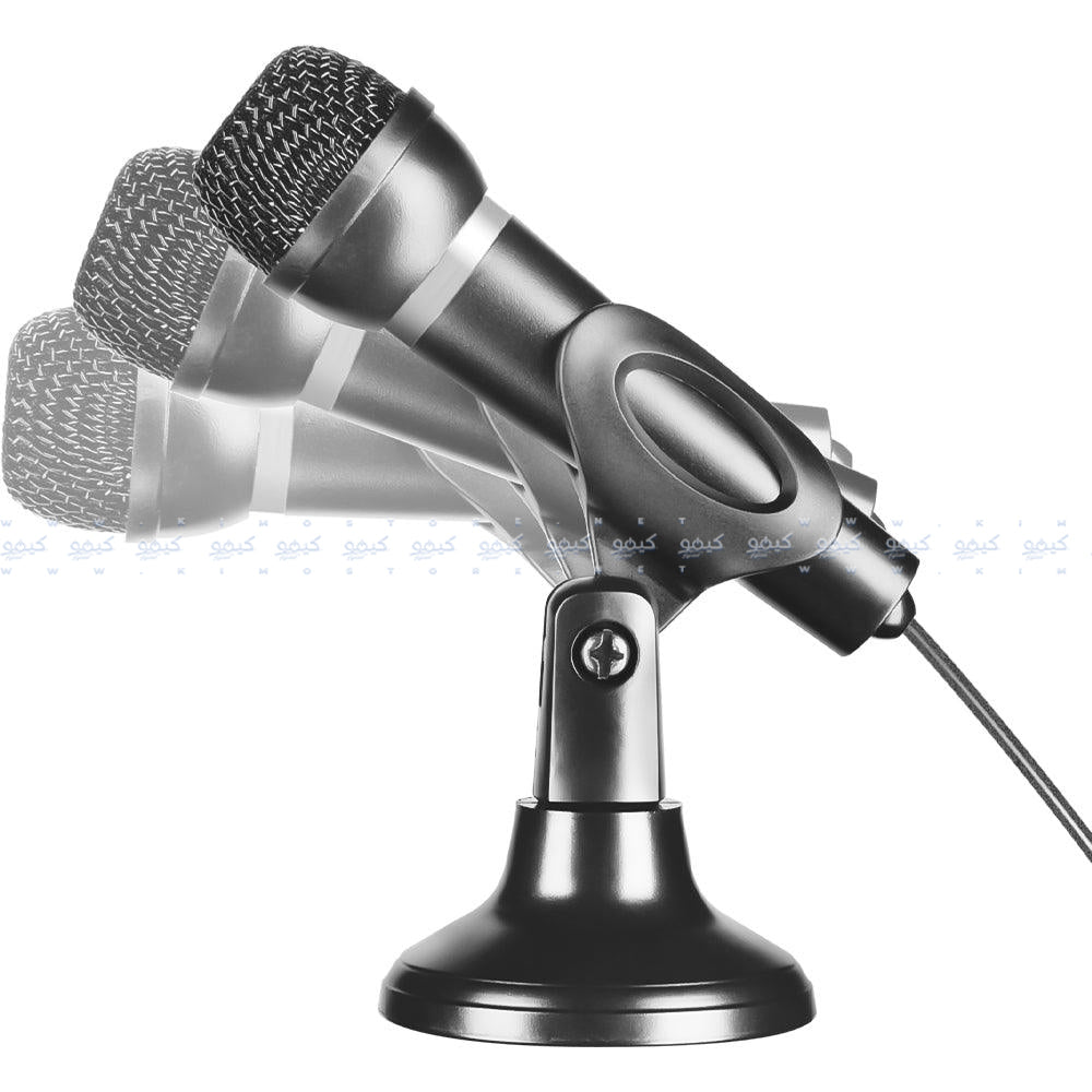 ميكروفون سبيد لينك سلكي مكتبي و يدوي CAPO SL-8703-BK - اسود