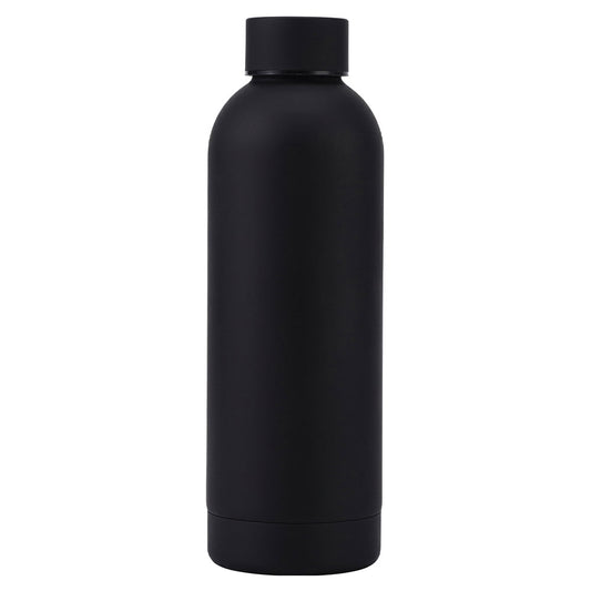Stainless Steel Thermal Bottle 500ml - Black