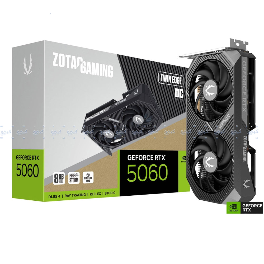 Zotac Gaming GeForce RTX 5060 Twin Edge OC 8GB GDDR7 Graphics Card