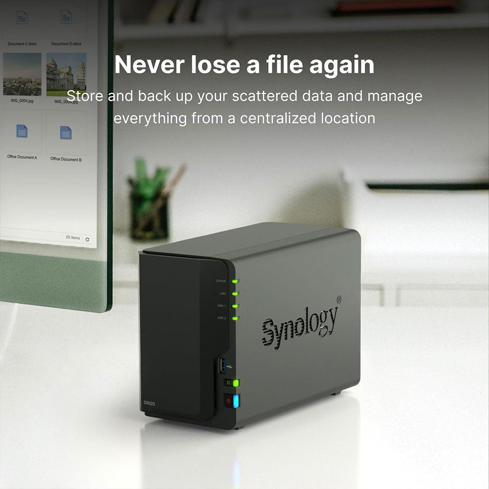 Synology DiskStation DS223 2-Bay 
