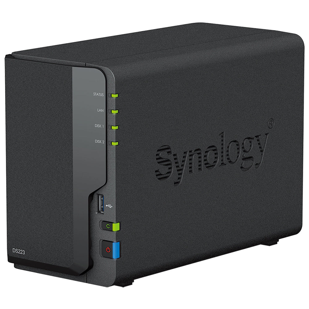 Synology DiskStation DS223 2-Bay Cloud Storage NAS Enclosure