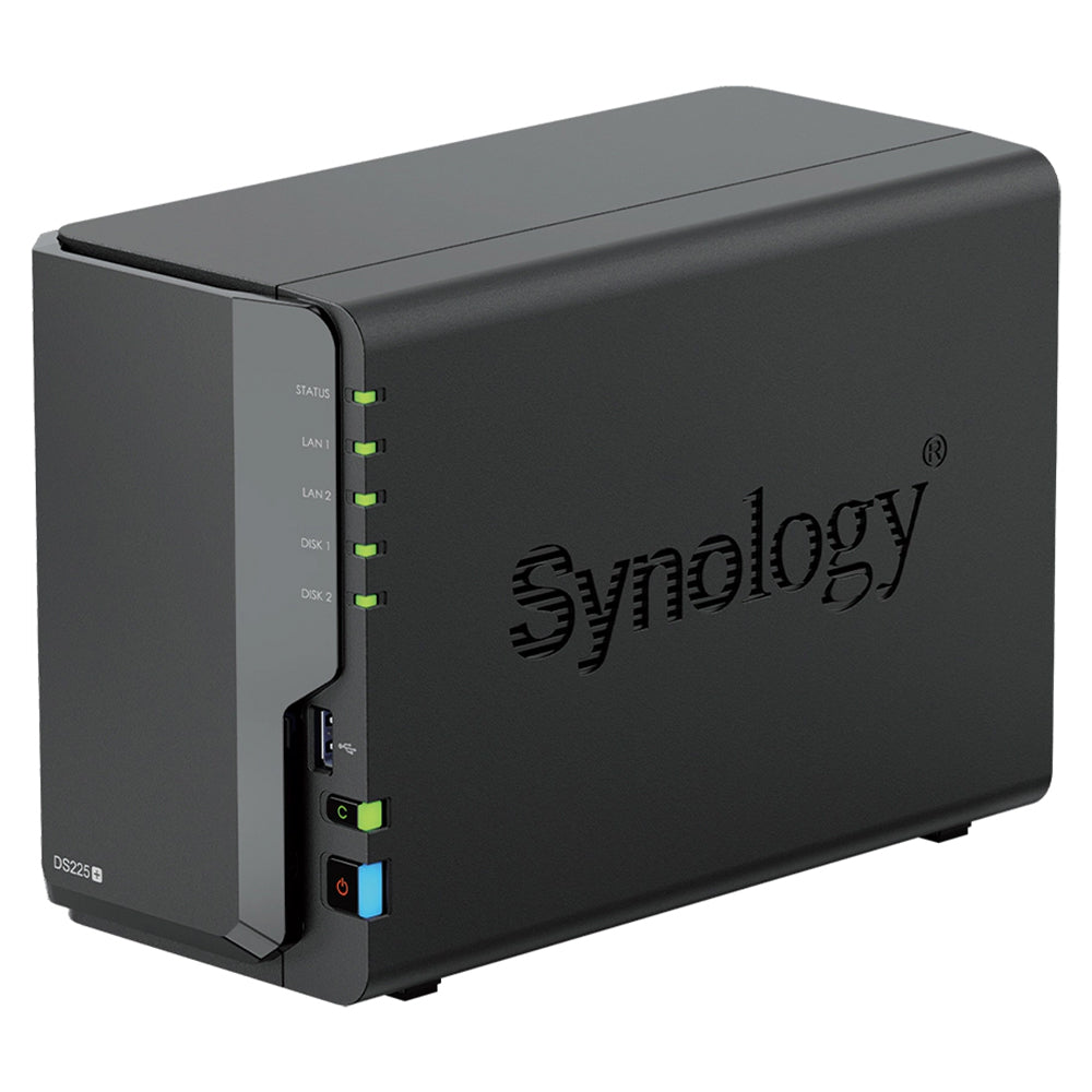 Synology DiskStation DS225+ 2-Bay Cloud Storage NAS Enclosure