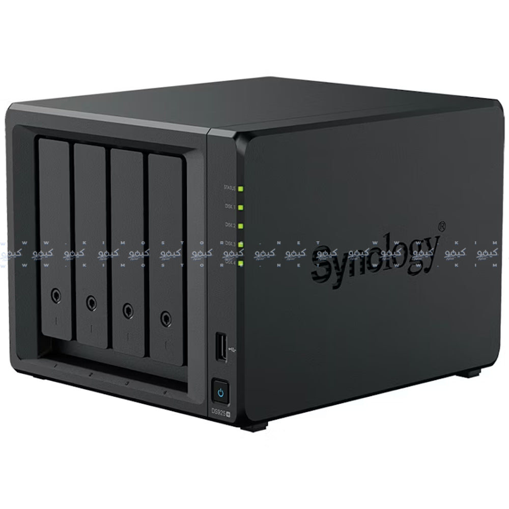 نظام تخزين NAS سحابي شبكي سينولوجي DS925+ 4-Bay