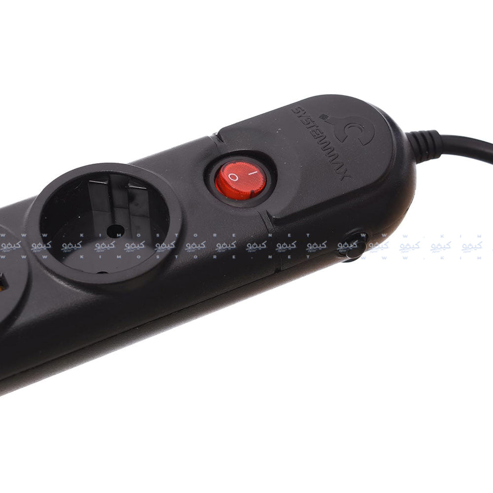 SystemMax SMPG-4P2U 4Port + 2USB Power Strip