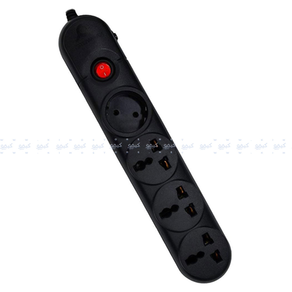 SystemMax SMPG-4P 4Port Power Strip 2500W 2m 