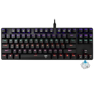 T-Dagger Bora T-TGK313-2 Blue Switch Wired Rainbow Gaming Keyboard English & Arabic