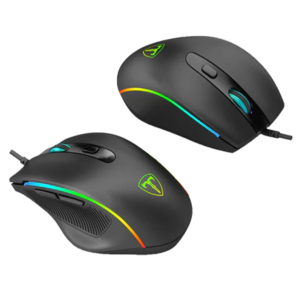ماوس تي داجر سلكي RGB جيمنج 6400 نقطة في البوصة T-TGM208