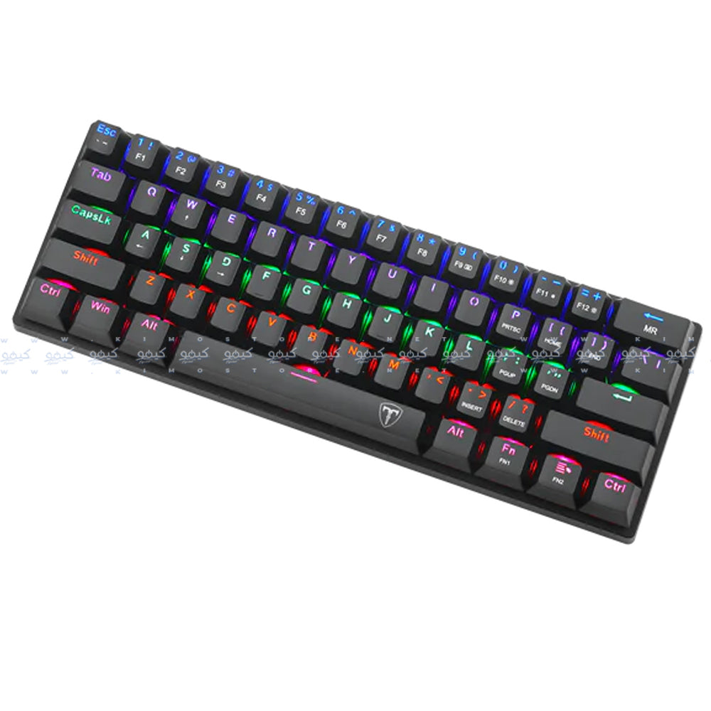 T-Dagger TGK321 Red Switch Wired Rainbow Gaming Keyboard English & Arabic
