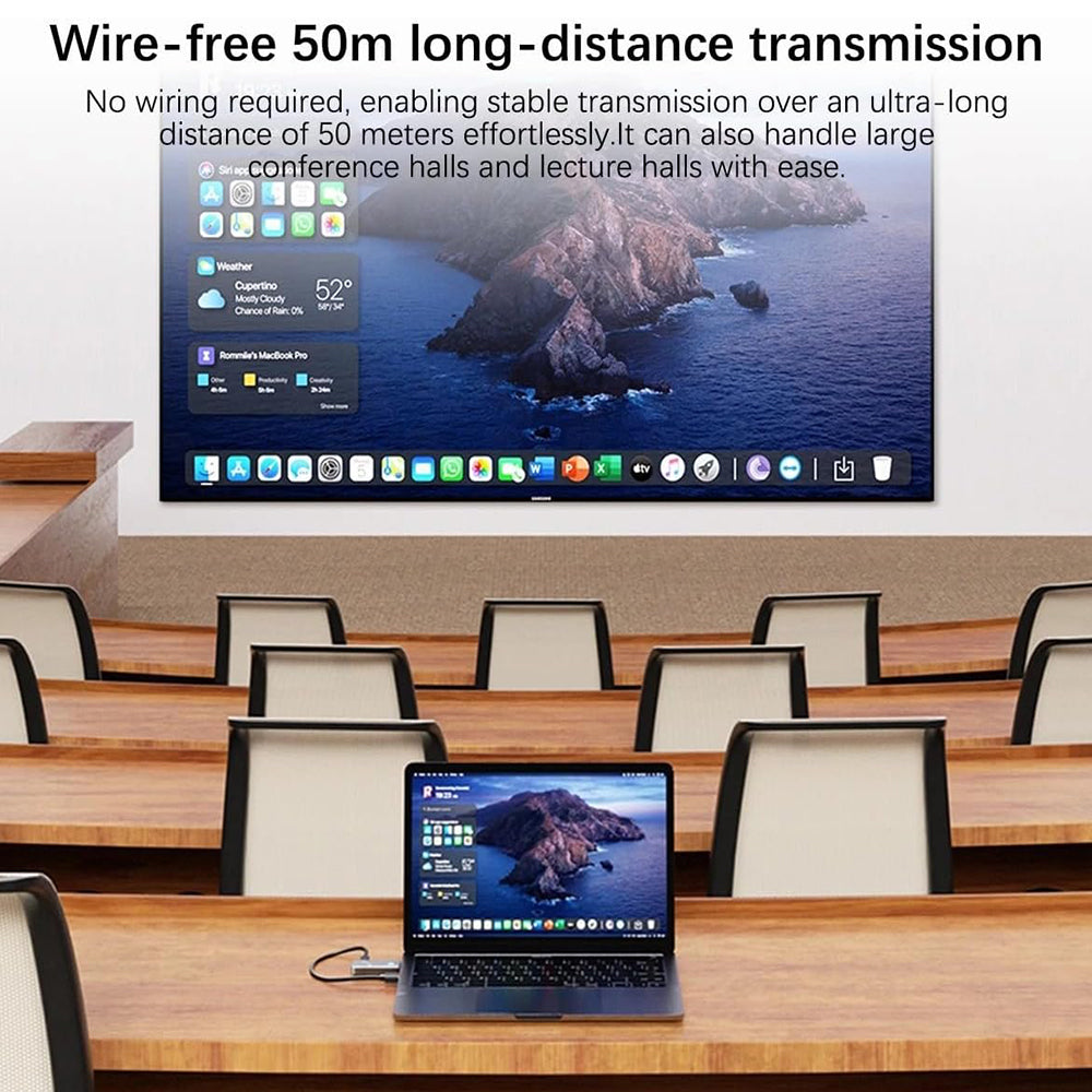 مجموعه موصل HDMI لاسلكي تي دي إرسال و استقبال CHD22 
