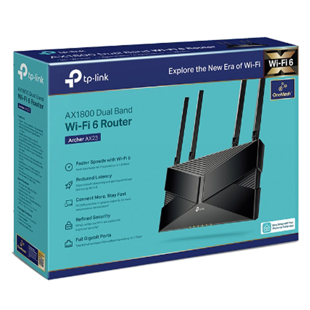 TP-Link Archer AX23 AX1800 Dual Band Access Point 4 Ports 4 Antenna 1800Mbps