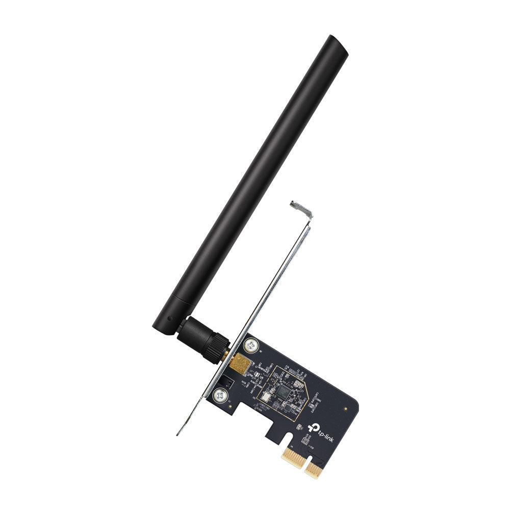 كارت لان تى بي لينك بي سي اي اكسبريس لاسلكي 600 ميجابايت في الثانية Archer T2E AC600 Dual Band