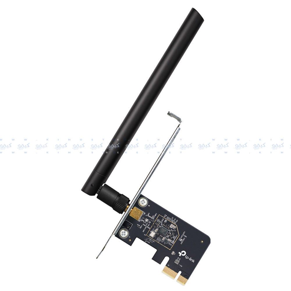 كارت لان تى بي لينك بي سي اي اكسبريس لاسلكي 600 ميجابايت في الثانية Archer T2E AC600 Dual Band