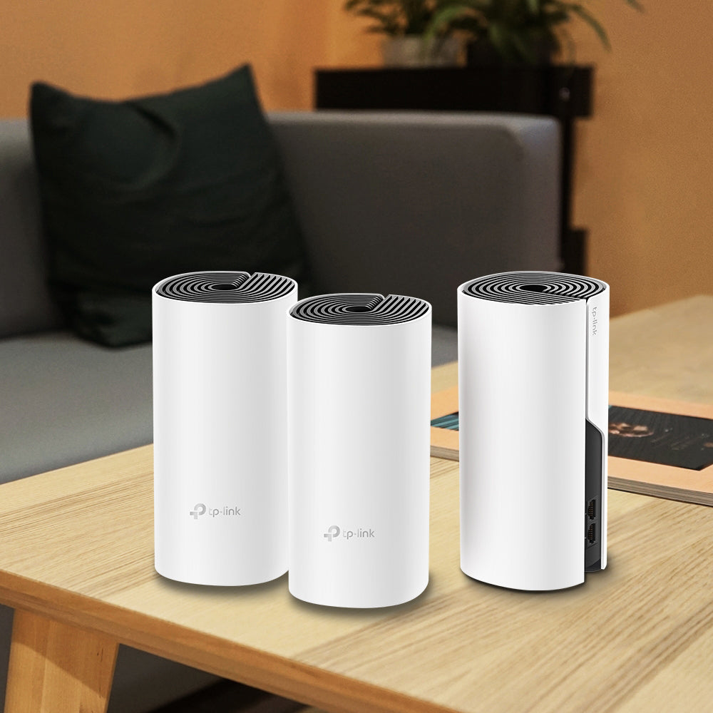 TP-Link Deco M4 AC1200 Whole Home Mesh Wi-Fi System 1200Mbps (3 Pack)