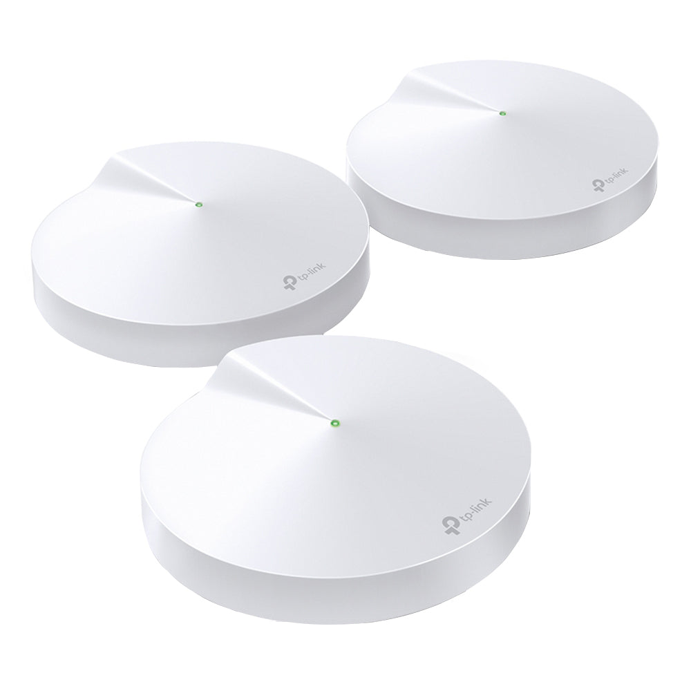 نظام شبكة Wi-Fi للمنزل بالكامل تي بي لينك 3 قطع 1300 ميجابايت في الثانية Deco M5 AC1300