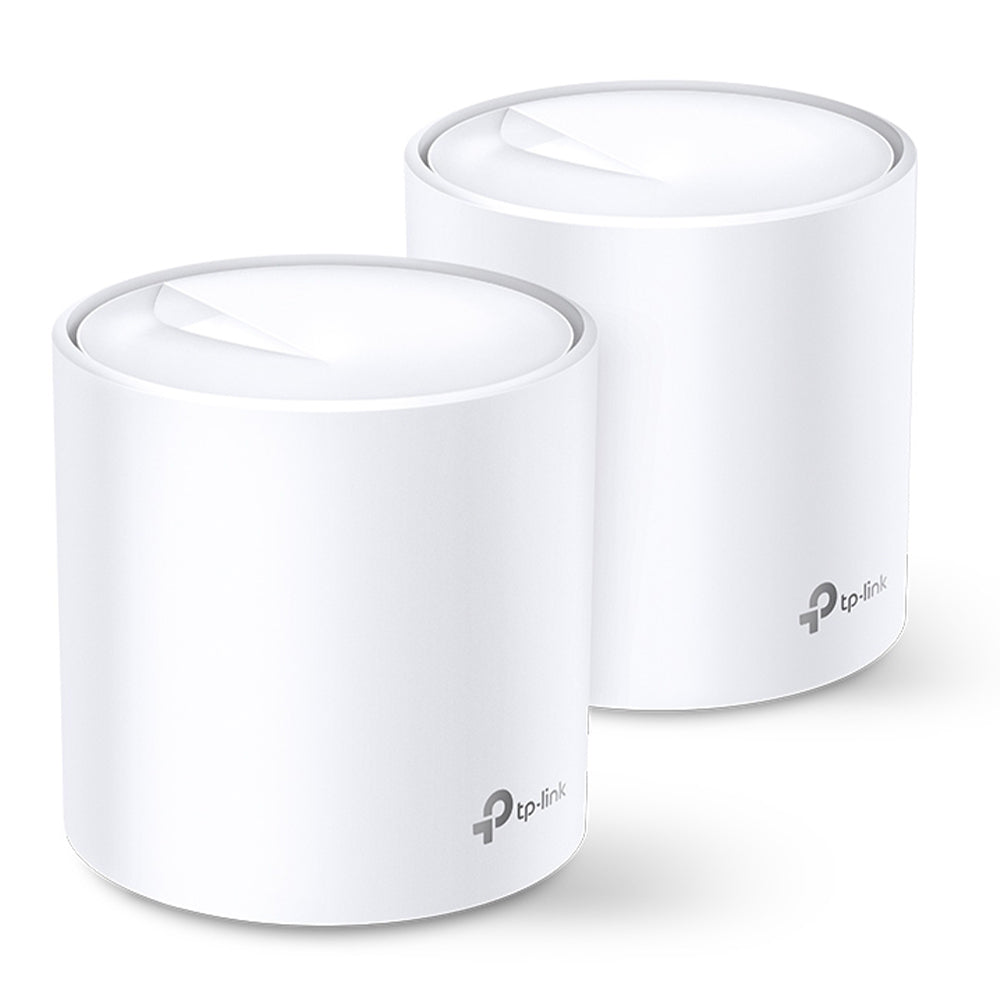 TP-Link Deco X20 AX1800 Whole Home Mesh Wi-Fi 6 System 1800Mbps (2 Pack)