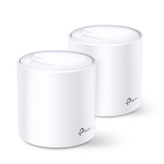 TP-Link Deco X20 AX1800 Whole Home Mesh Wi-Fi 6 System 1800Mbps (2 Pack)