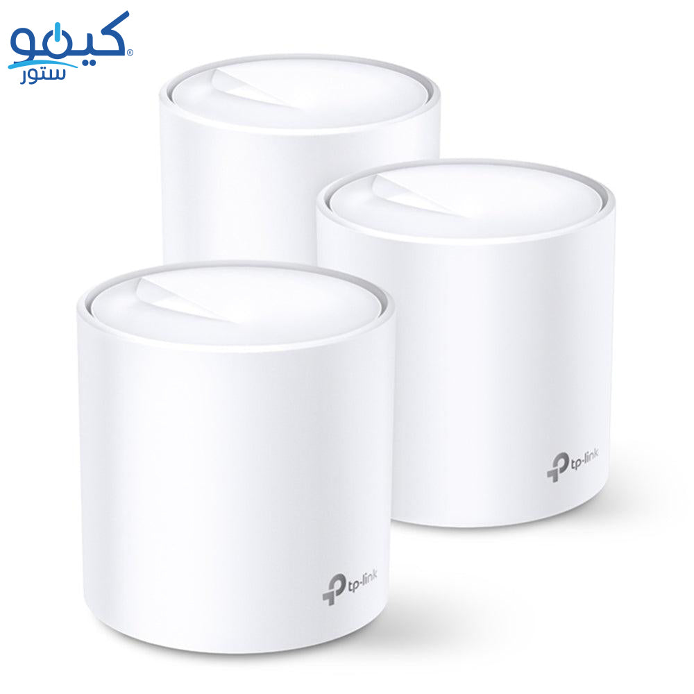 TP-Link Deco X20 AX1800 Whole Home Mesh Wi-Fi 6 System 1800Mbps (3 Pack)