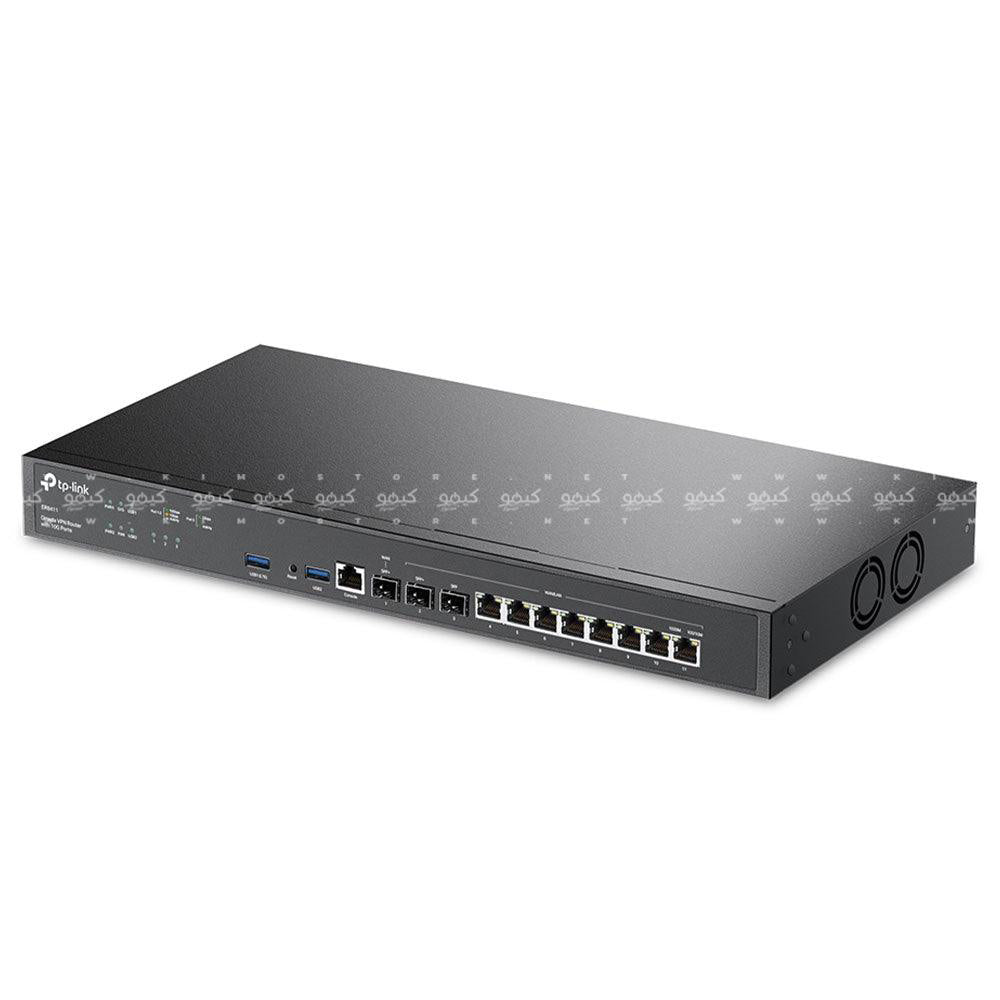 راوتر تي بي لينك 10 منافذ + 1 منفذ وحدة تحكم  ER8411 Omada Gigabit VPN