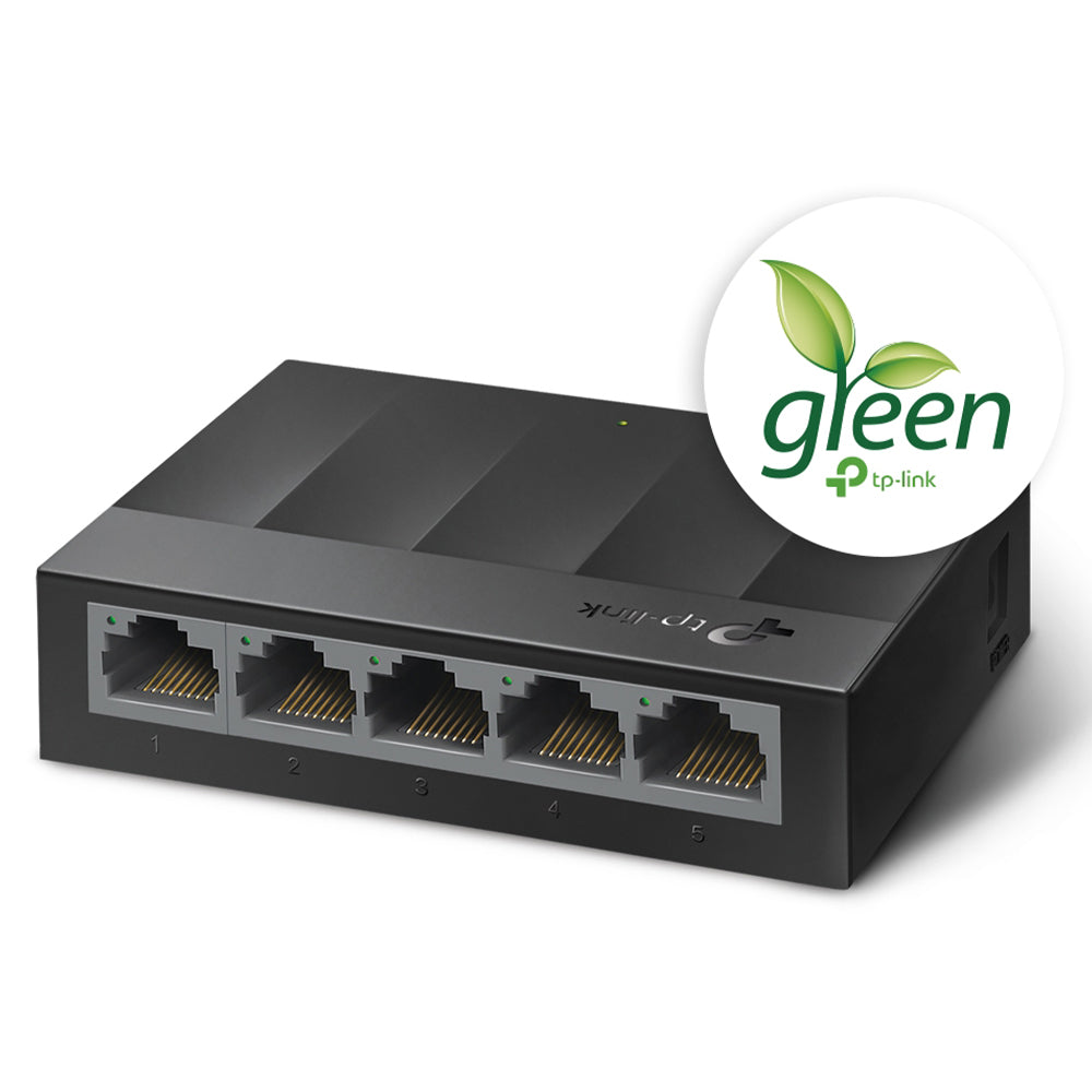 سويتش تي بي لينك 5 منافذ 10/100/1000 ميجابت في الثانية Desktop LS1005G