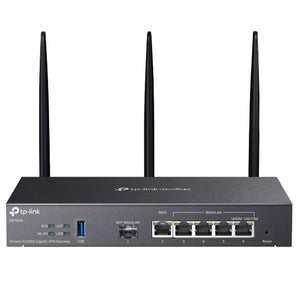 راوتر تي بي لينك أومادا VPN جيجابت 5 منافذ + منفذ (SFP) 3 انتينا 3000 ميجابايت في الثانية ER706W