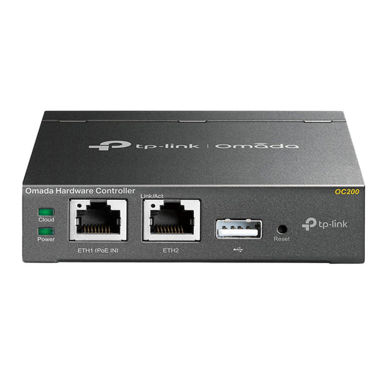 TP-Link Omada OC200 Hardware Controller 2 Port 10/100Mpbs + 1 Port USB Desktop