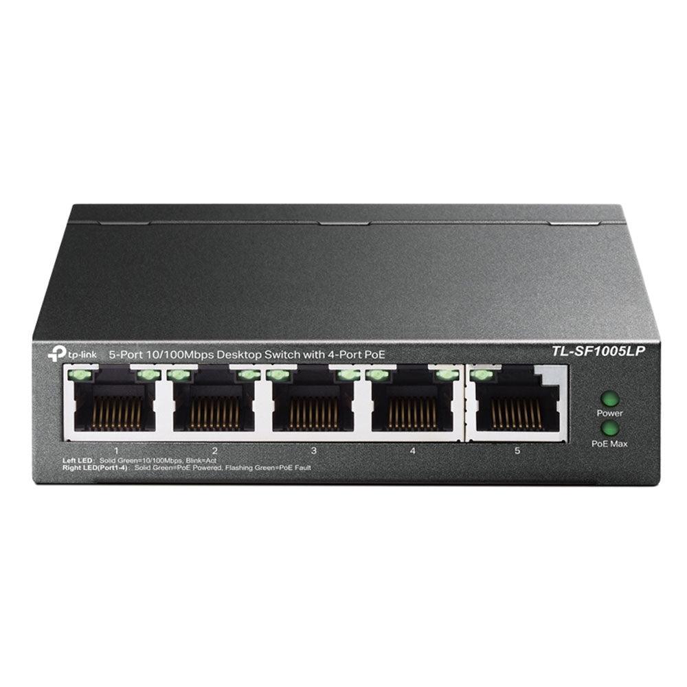 TP-Link TL-SF1005LP Unmanaged Desktop PoE Switch 5 Port 10/100Mbps 41W