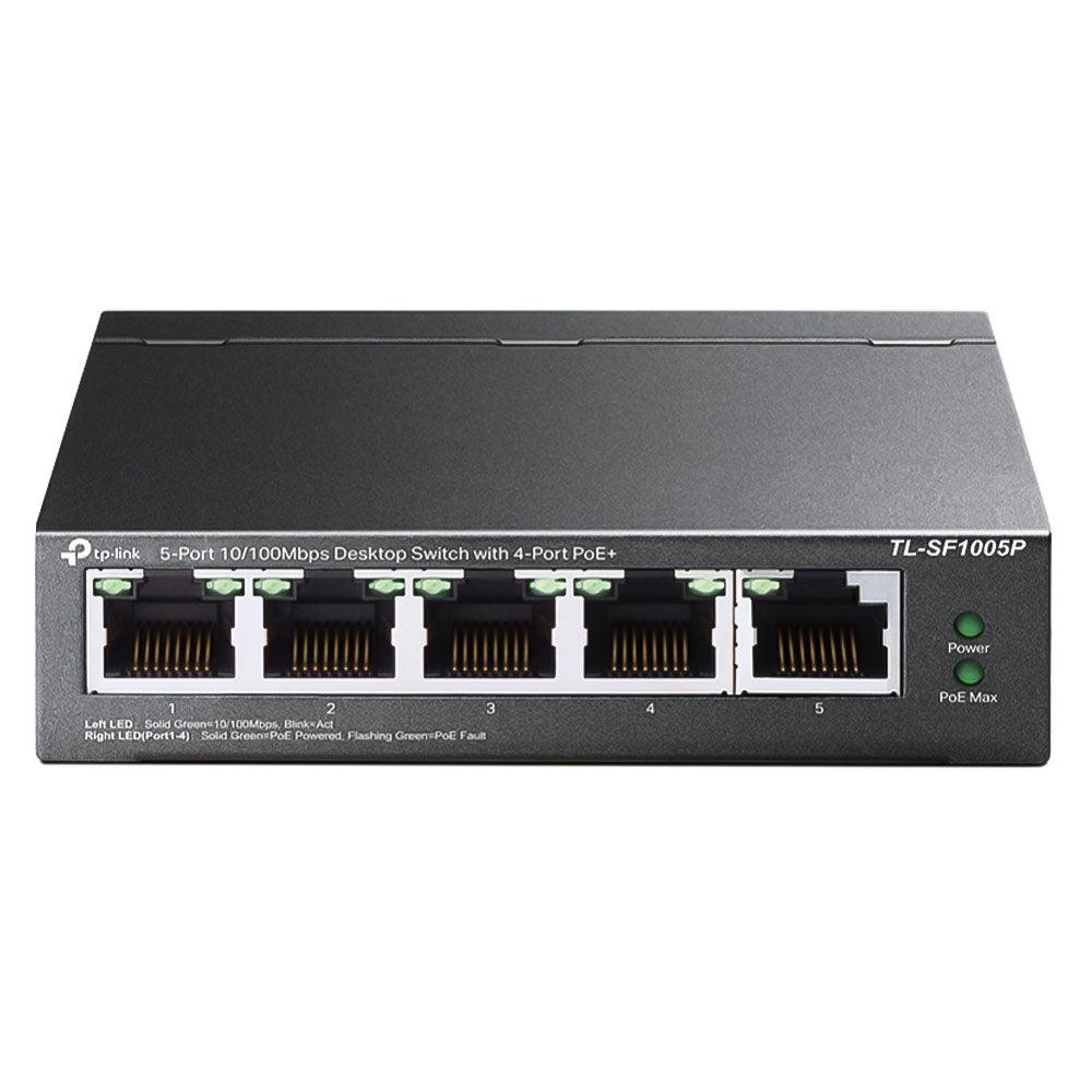 TP-Link TL-SF1005P Unmanaged Desktop PoE Switch 5 Port 10/100Mbps