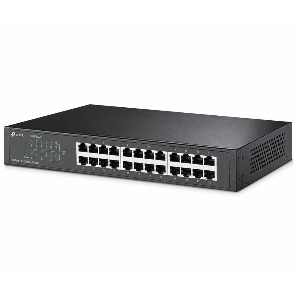 سويتش تي بي لينك 24 منفذ 100/10 ميجابت في الثانية TL-SF1024D Unmanaged Rackmount