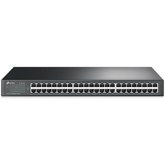 سويتش تي بي لينك 48 منفذ 100/10 ميجابت في الثانية Unmanaged Rackmount TL-SF1048