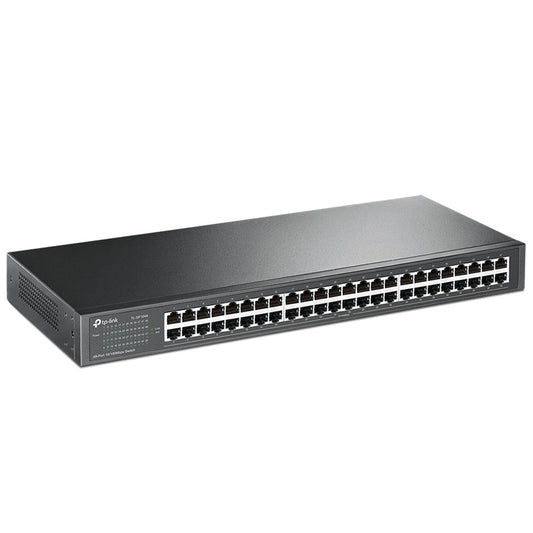 سويتش تي بي لينك 48 منفذ 100/10 ميجابت في الثانية Unmanaged Rackmount TL-SF1048