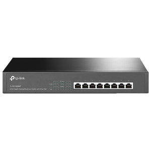 سويتش تي بي لينك 8 منافذ 1000/100/10 ميجابت في الثانية PoE+ 153 وات TL-SG1008MP Unmanaged Rackmount