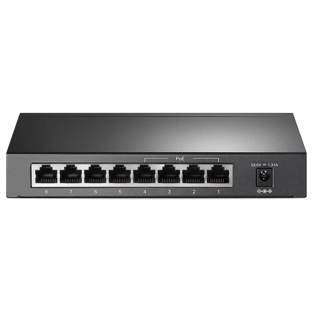  4 Port 10/100/1000Mbps + 4 Port Gigabit Uplink 64W