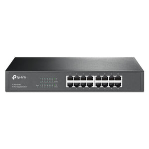 TP-Link TL-SG1016D Unmanaged Rackmount/Desktop Switch 16 Ports 10/100/1000Mbps