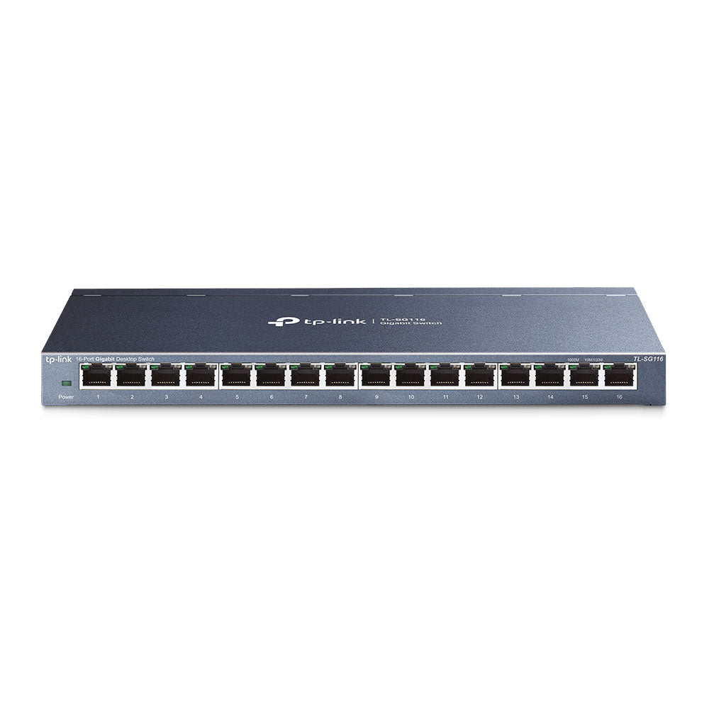 TP-Link TL-SG116 Unmanaged Desktop Switch 16 Ports 10/100/1000Mbps