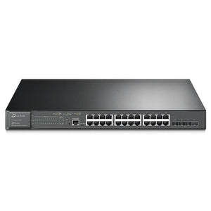 TP-Link TL-SG3428XMP JetStream L2+ Managed Rackmount Switch 24 Ports PoE+ 10/100/1000Mbps + 4 Porst SFP+ 10/100/1000Mbps