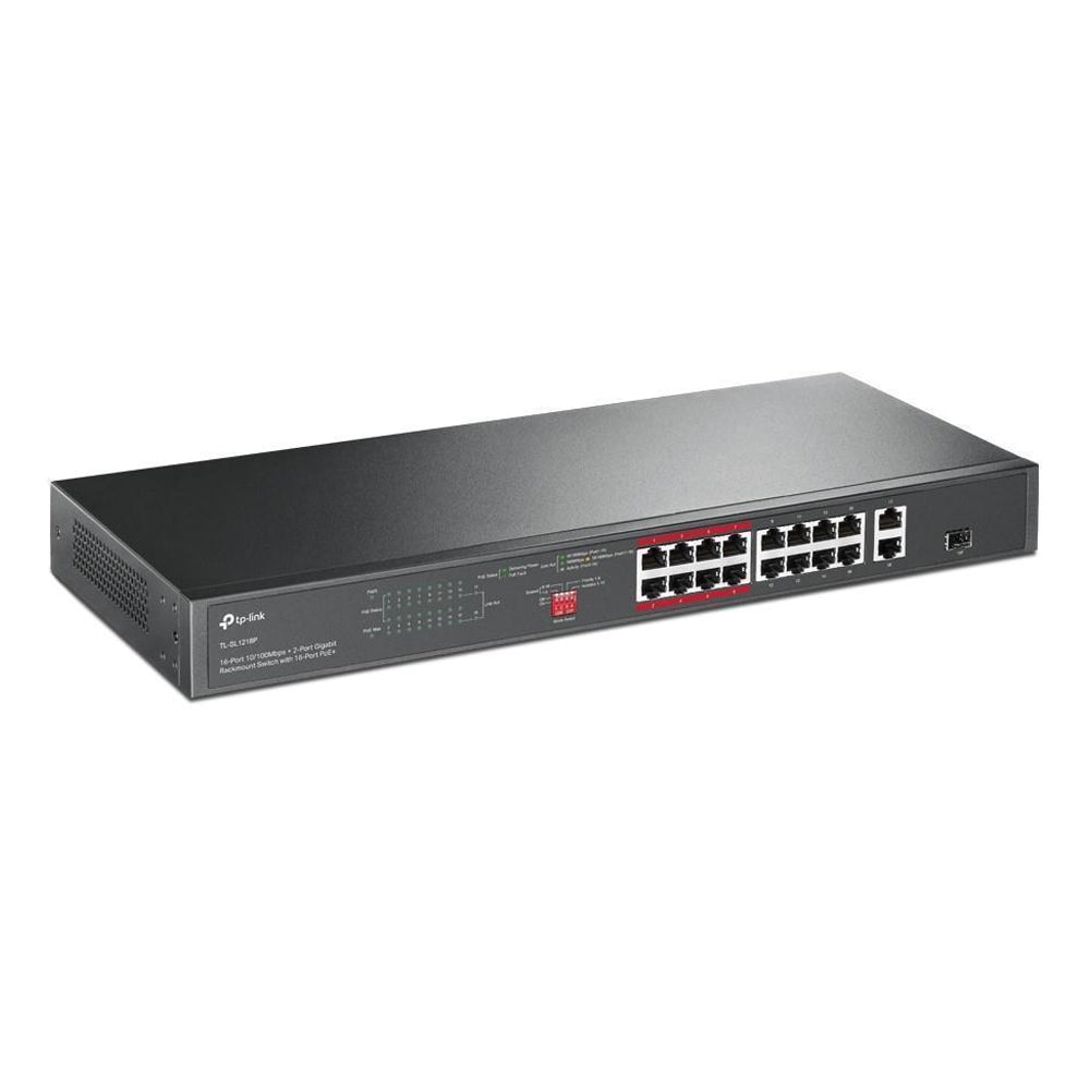 TP-Link TL-SL1218P Managed Rackmount Switch