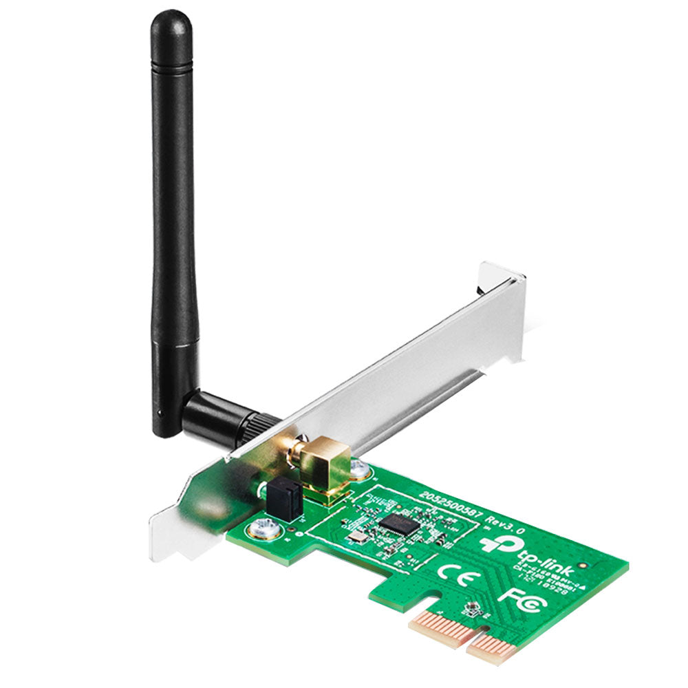 TP-Link TL-WN781ND PCI Express Wireless Lan Card With Antenna 150Mbps