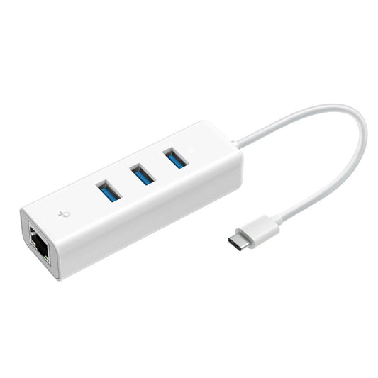 محول تايب سي  2 في 1 تي بي لينك 3 منافذ مع إيثرنت UE330C 