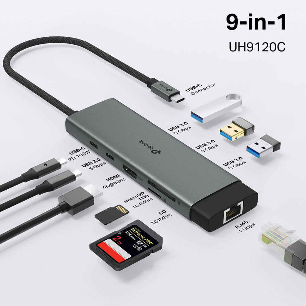 UH9120C HUB 9 Ports