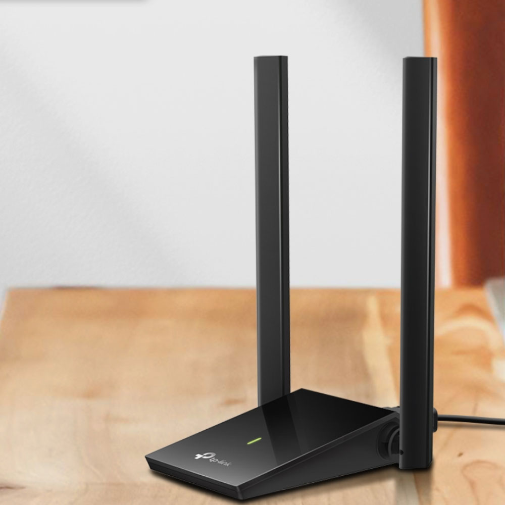 محول USB تي بي لينك لاسلكي مع انتينا 1300 ميجابايت في الثانية Archer T4U Plus 