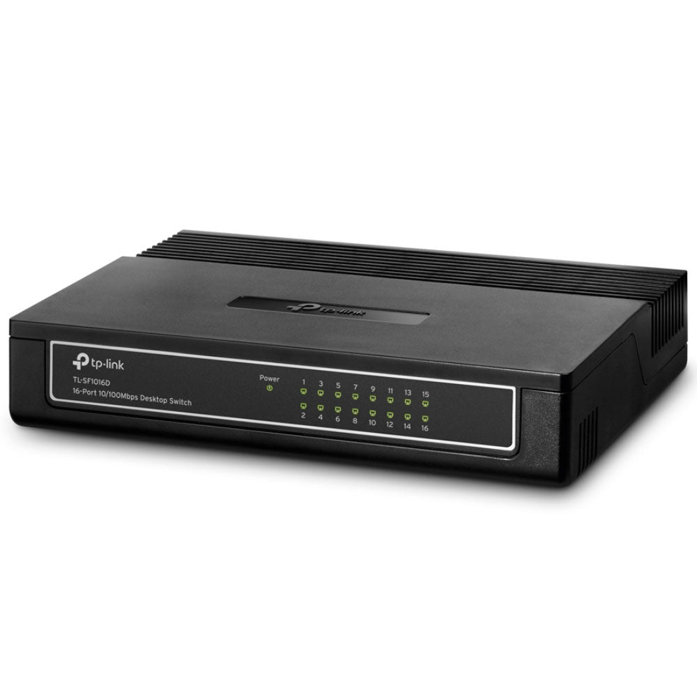 سويتش تي بي لينك 16 منفذ 10/100 ميجابت في الثانية TL-SF1016D Desktop 
