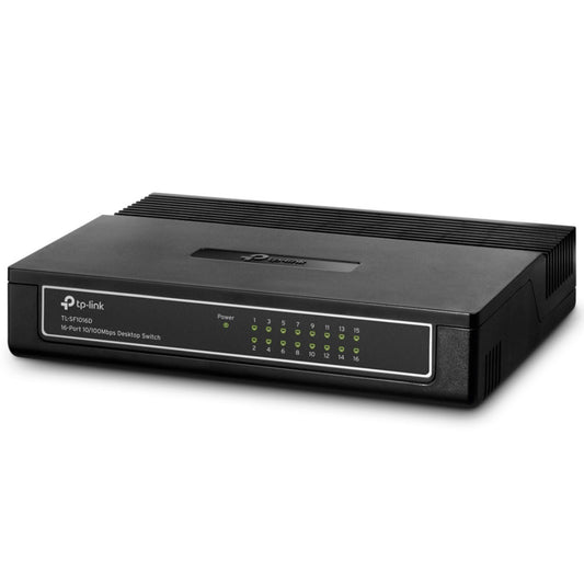 TP-Link TL-SF1016D Unmanaged Desktop Switch 16 Ports 10/100Mbps