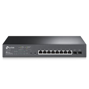 TP-Link TL-SG2210MP JetStream Smart Managed Rackmount Switch 8 Ports PoE+ 10/100/1000Mbps + 2 Ports SFP 10/100/1000Mbps 150W