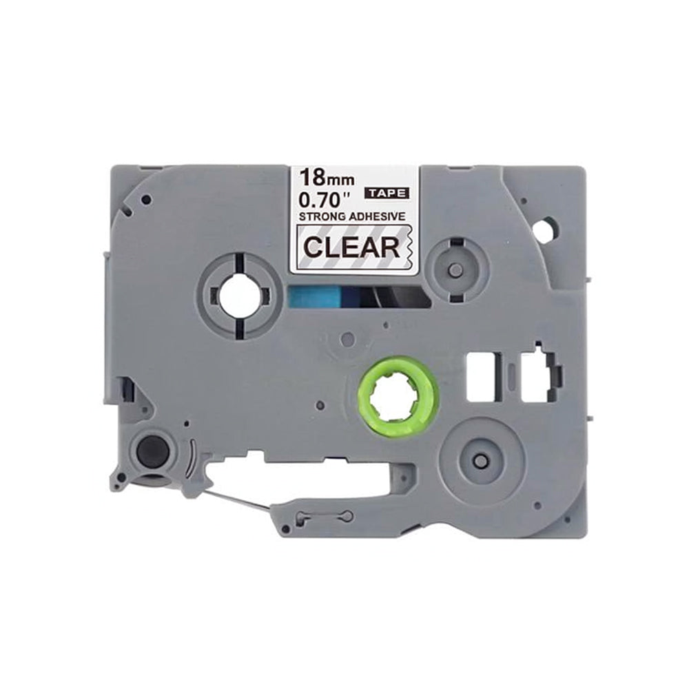TZc-141 Black on Clear Label Tape 18mm 8m (Copy)