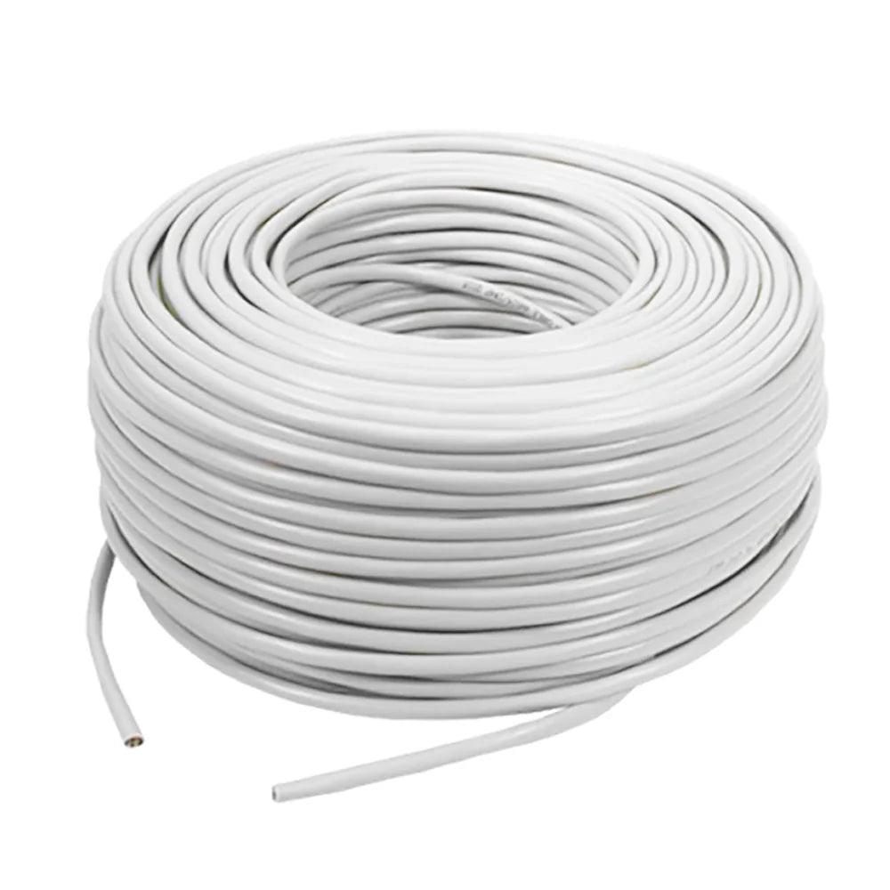 Tango Al Foil +128 Coaxial Cable RG59 300m - White