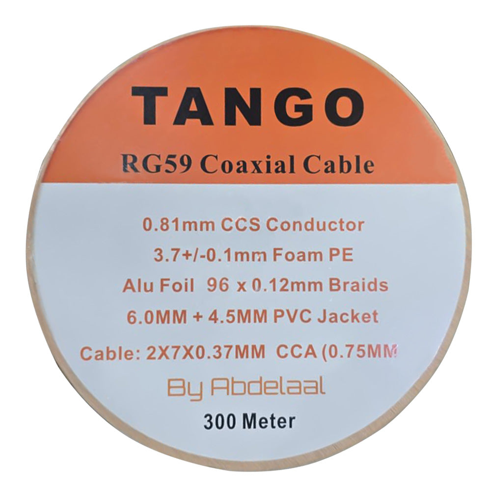  Al Foil +96x0.12 Coaxial Cable RG59